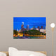 Philadelphia Skyline Dusk Pennsylvania Wall Decal