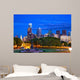 Philadelphia Skyline Dusk Pennsylvania Wall Decal