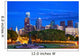 Philadelphia Skyline Dusk Pennsylvania Wall Decal