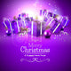 Luxury Christmas Greeting Card Wall Decal