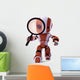 Orange Robot Detective Seo Wall Decal