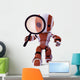 Orange Robot Detective Seo Wall Decal