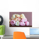 Pink peony bouquet Wall Mural