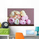 Pink peony bouquet Wall Mural