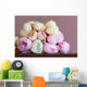Pink peony bouquet Wall Mural