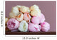 Pink peony bouquet Wall Mural