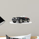 Black Vintage Car Shot Wall Decal