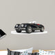 Black Vintage Car Shot Wall Decal