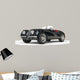 Black Vintage Car Shot Wall Decal