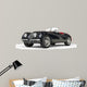 Black Vintage Car Shot Wall Decal