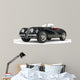 Black Vintage Car Shot Wall Decal