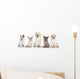 Group Kitten and Puppies Wall Decal