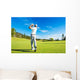 Man Playing Golf Wall Mural