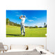 Man Playing Golf Wall Mural