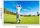 Man Playing Golf Wall Mural