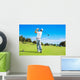 Man Playing Golf Wall Mural
