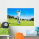 Man Playing Golf Wall Mural