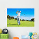 Man Playing Golf Wall Mural