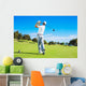 Man Playing Golf Wall Mural