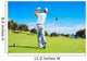 Man Playing Golf Wall Mural