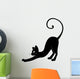 Black Cat Silhouette Wall Decal
