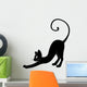 Black Cat Silhouette Wall Decal