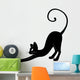 Black Cat Silhouette Wall Decal