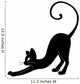 Black Cat Silhouette Wall Decal