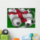 england flag soccer Wall Mural