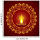 Creative Diwali greeting vector illustration Wall Mural