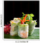 Fresh Spring Rolls Vietnamese Wall Decal