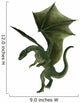 Landing Fantasy Dragon Wall Decal