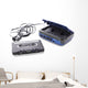 music cassette and walkman Wall Decal