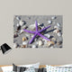 Purple Star Wall Decal