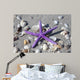 Purple Star Wall Decal