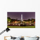 The Mall Smithsonian Washington Monument Nigh Washington DC Wall Mural