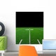 Football field with copy space Wall Mural