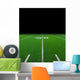 Football field with copy space Wall Mural