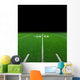 Football field with copy space Wall Mural