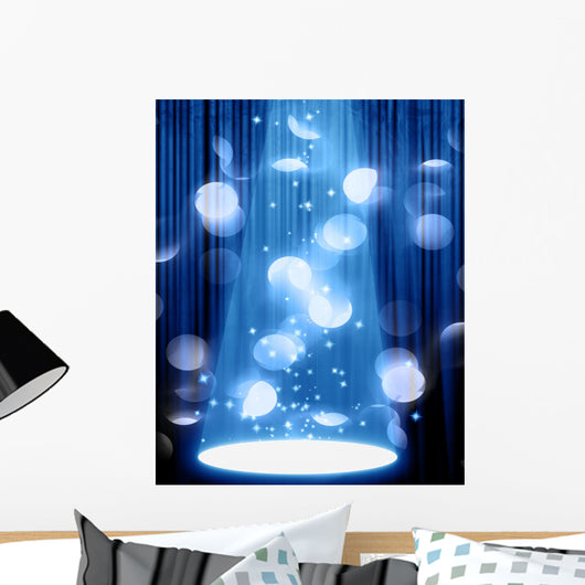 Movie or theater curtain Wall Mural