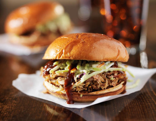 Two Pulled Pork BBQ Wall Decal