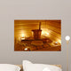 Interior Finnish Sauna Wall Decal