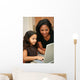 Woman and Daughter Wall Mural