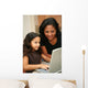 Woman and Daughter Wall Mural