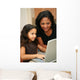 Woman and Daughter Wall Mural
