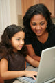 Woman And Daughter Wall Decal