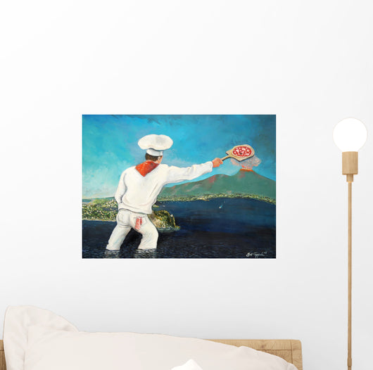 Italian Pizzaman Wall Mural