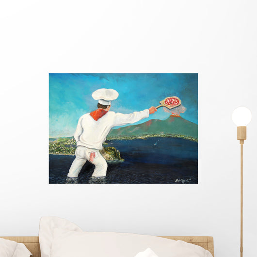 Italian Pizzaman Wall Mural