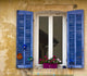 Window With Shutters, Cassis, France Wall Decal