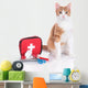 First Aid Cat Wall Decal